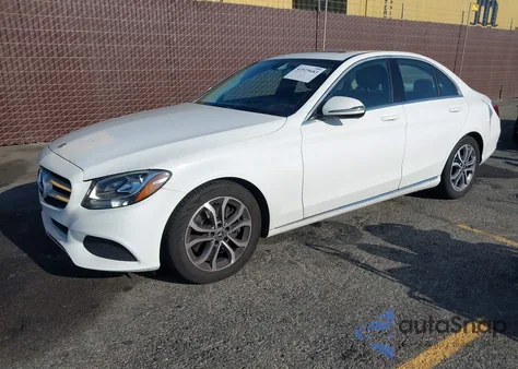 2018 Mercedes-Benz C 300 from USA, damaged, VIN 55SWF4JB8JU255044